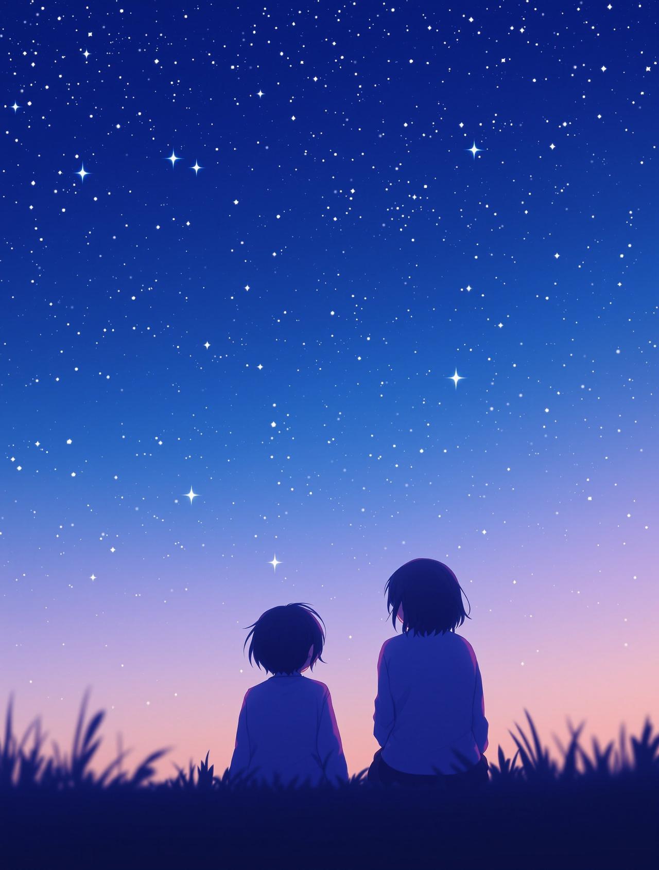 星空下的约定 - 日语短句励志短剧 日语短句 - 星空下的约定
